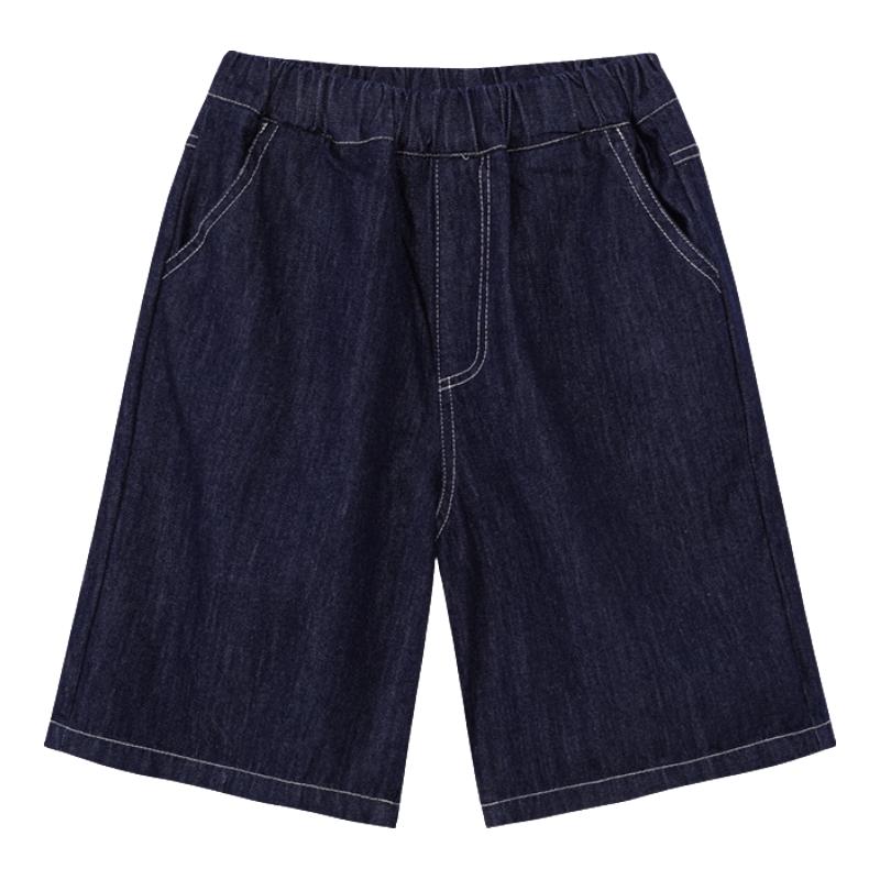 Boy s 2025 Summer Lightweight Denim Shorts 140