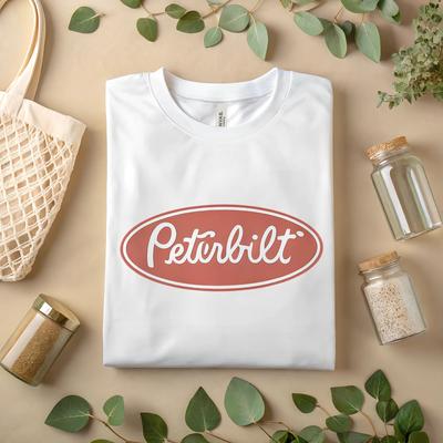 Peterbilt Logo T-Shirt – Klassische LKW-Marke Grafik-T-Shirt A319