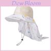 Childrens Cartoon Sun Hat With Large Brim For Summer Outdoor Protection