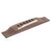 Palisander Bro Bein Sadel 6 stk. Strekkpinner Akustisk Gitar Tilbehør(Rosewood farge )