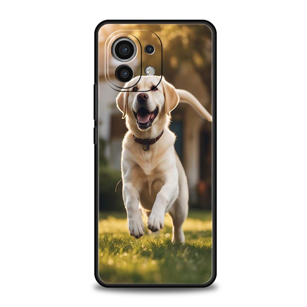 Labrador Golden Retriever Dog Case For Xiaomi Mi 15 14 13 12 11 Lite 13T 12T Pro Poco X6 X5 X4 Pro 5G X3 NFC F6 F5 F4 M5 Cover
