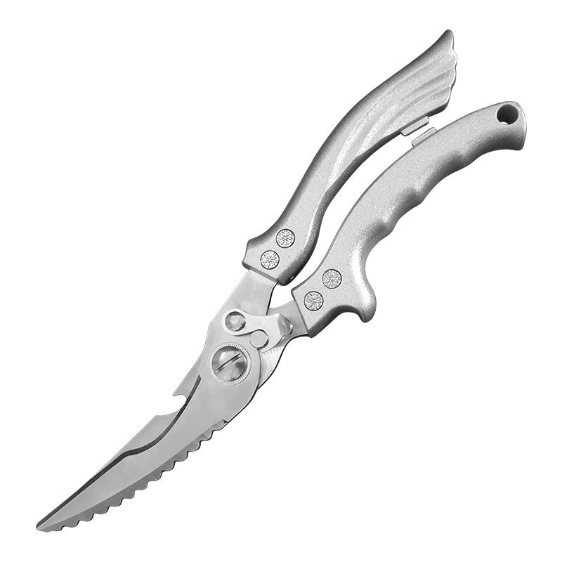 Chicken Bone Scissors Professional Upgraded Poultry Shears Cutter Stainless Steel Turkey Meat Fish Vegetables Kitchen Scissors5