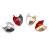 3pairs 18mm Alloy Heart-Shaped Stereoscopic Magnetic Clasps For DIY Necklace Jewelry Making Accessories