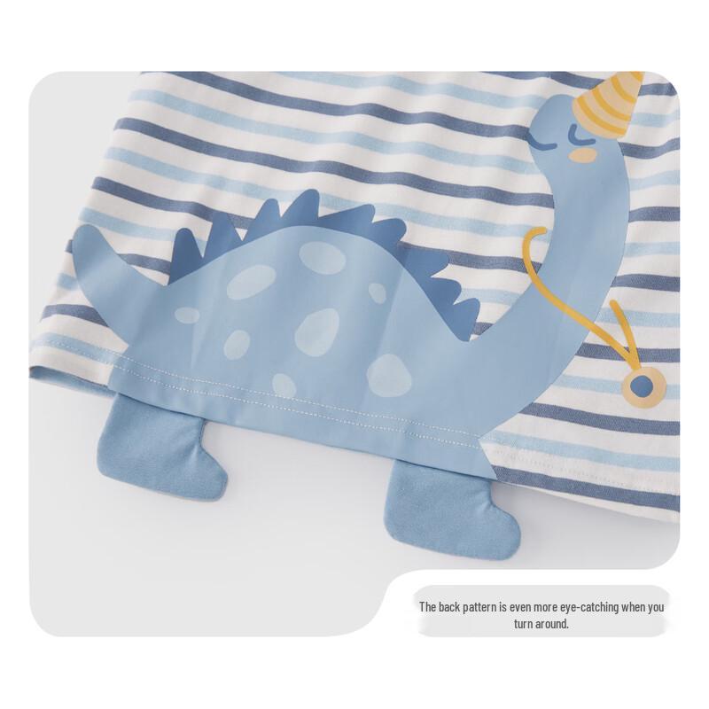 JELLYBABY Boys' Dinosaur Vest and Shorts Set