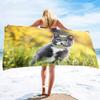 Beach Towel for Women, Girls, Kids, Men, Cat Bath  Sand Free Pool  Absorbent Soft Plush     Lovers