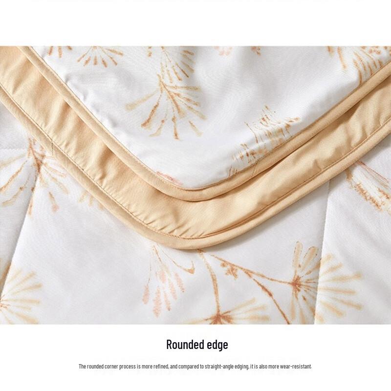 LUOLAI Flower Dance Washable Summer Cooling Quilt