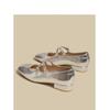 French Mary Jane Shoes Women's Head Silver Fairy Shoes Gentle Single Shoes 2025 New Spring British Style Small Leather Shoes