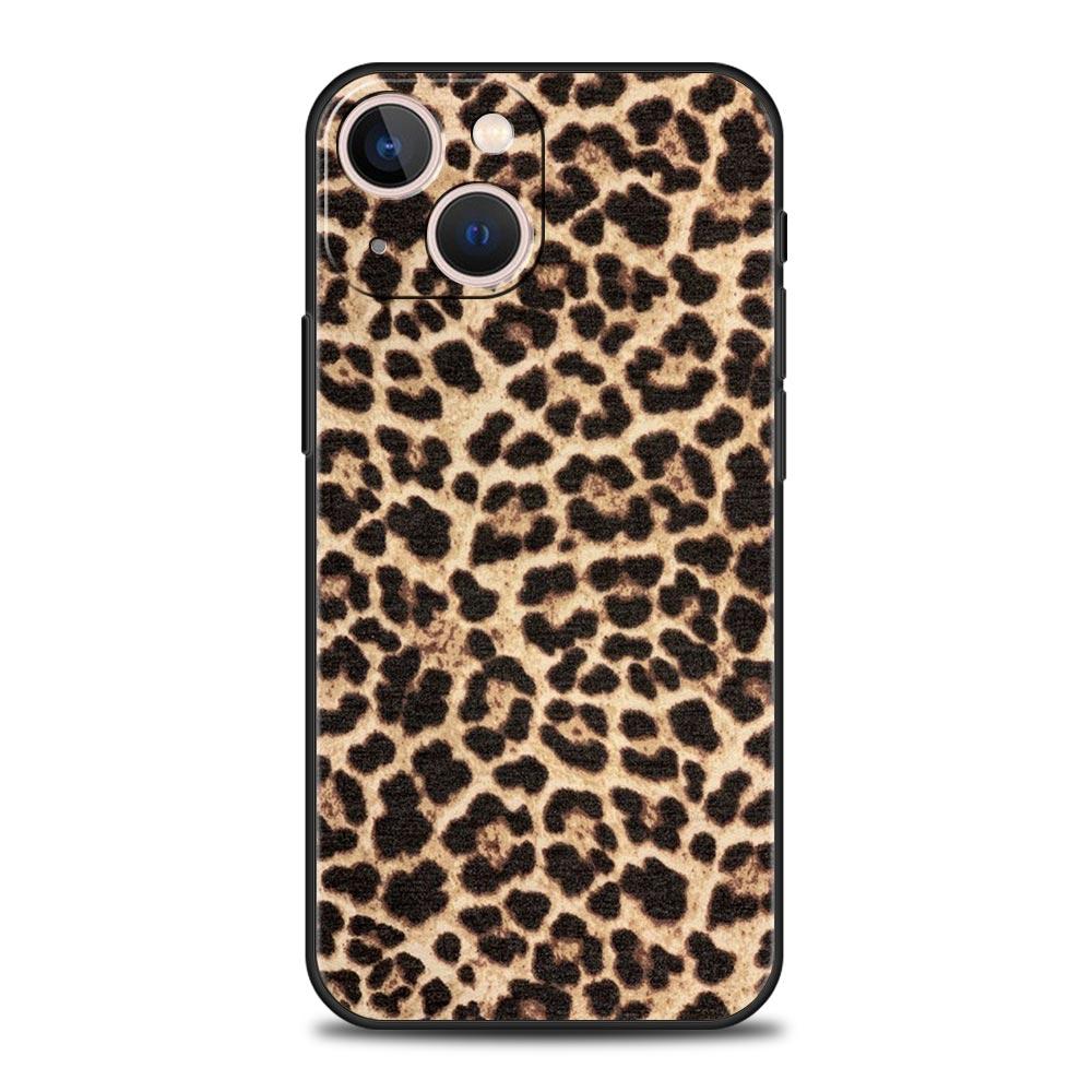 Sexy Trendy Leopard Print Phone Case For iPhone 17 Air 16 Plus 13 15 14 12 11 Pro MAX 7 8 SE Soft TPU Shockproof Cover Funda