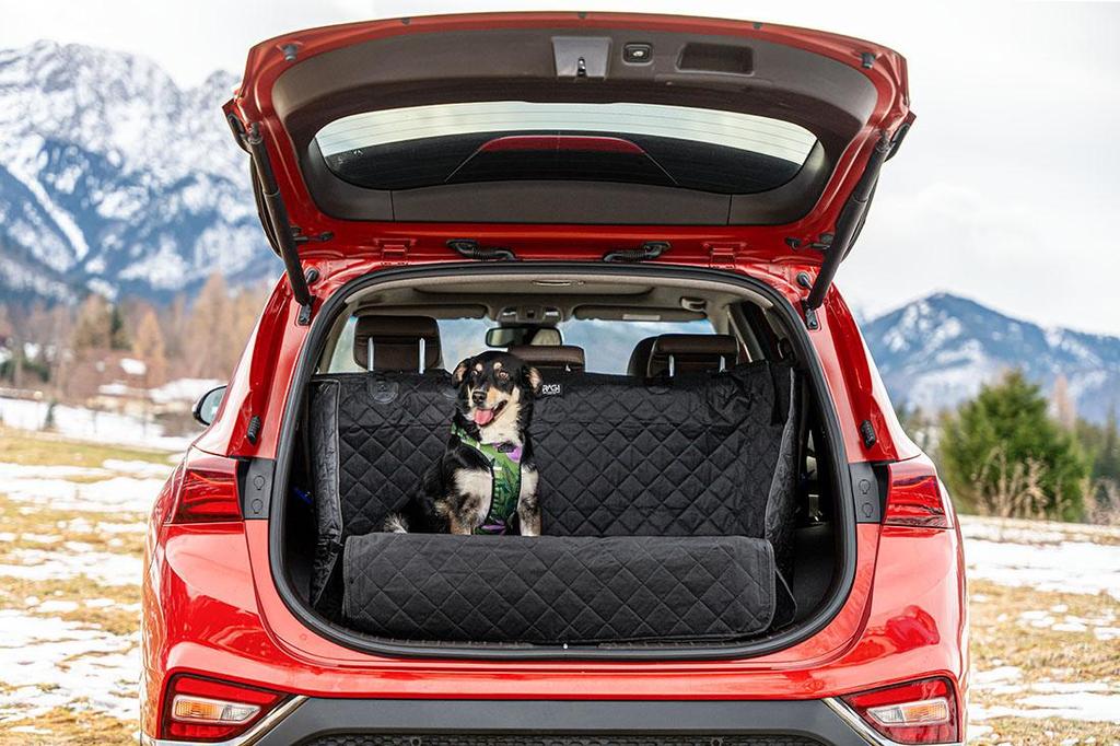 Bil Pet Seat Cover Baksätesmatta Filt RAGI