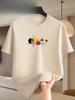 2026 Summer Bestselling Street Casual Fashion Comfortable Breathable Simple Patterned Printed Unisexs Pure Cotton Tshirt