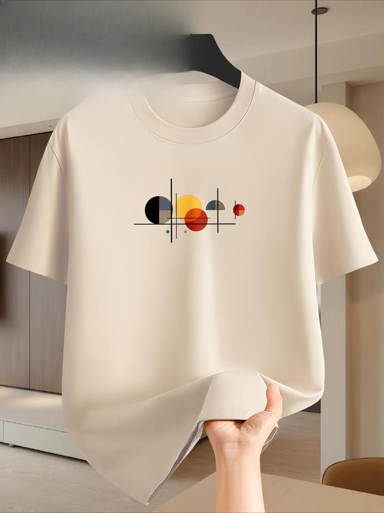 2026 Summer Bestselling Street Casual Fashion Comfortable Breathable Simple Patterned Printed Unisexs Pure Cotton Tshirt