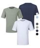 2ELA [2Pack] Unisex Air Balance Sorona Short Sleeve T-Shirt 7 Colors