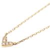 AHKAH K18 Laura Heart Diamond Necklace Yellow GoldUsed