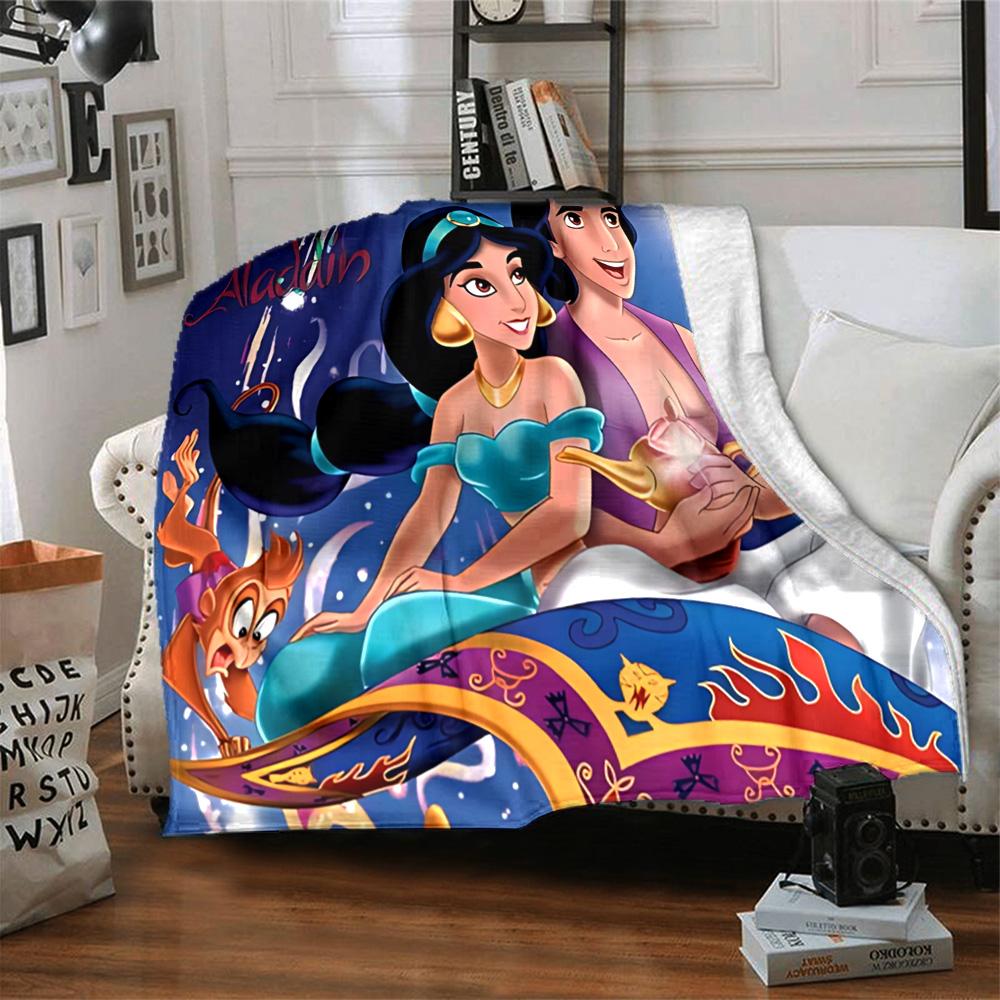1pc Magic Carpet Ride Adventure flannel Blanket for Super Soft Cute Comfort Blanket for Travel Bedding Couch Sofa Blanket Y73021