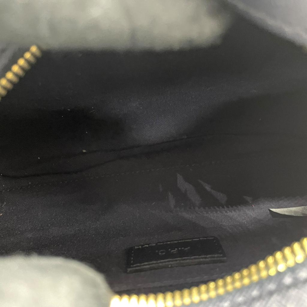 Used A.P.C.Shoulder Bag Navy leather Women