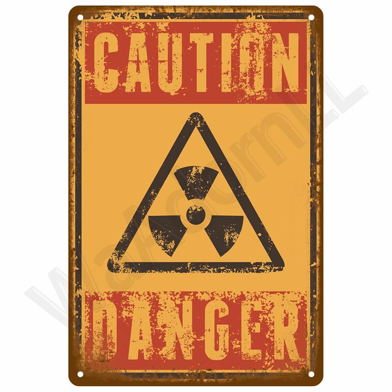 Retro kovový plechový znak Vintage plechová dekorace na zeď pro pánský doupě, bar, domácí dekoraci