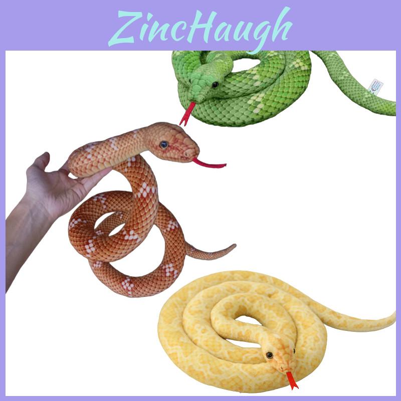 High-quality And Absolutely Innocuous Multicolor Plush Snake Type Anaconda Toy