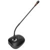 Gooseneck Wired Microphone Adjustable Desk Microphone with XLR To 6.35mm Cable for Conference