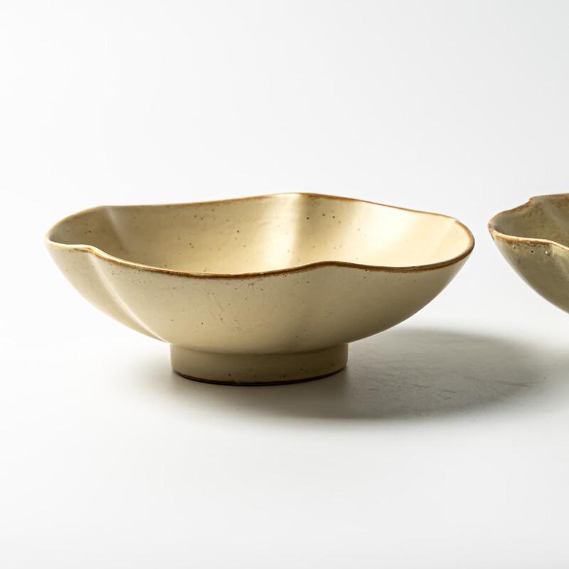 Flower Ceramic Serving Bowl