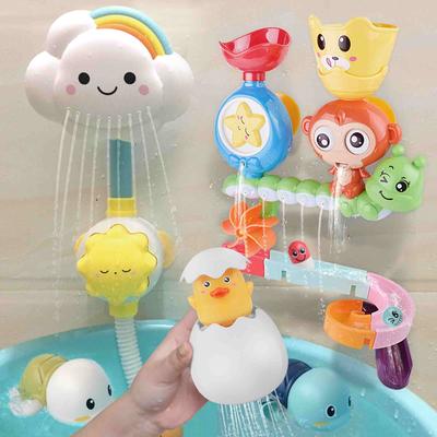 QWZ Bebé Dibujos Animados Mono Clásico Ducha Baño Juguete Animal Rociador Baño Natación Baño Ducha Juguetes Educativos Para Niño Regalo