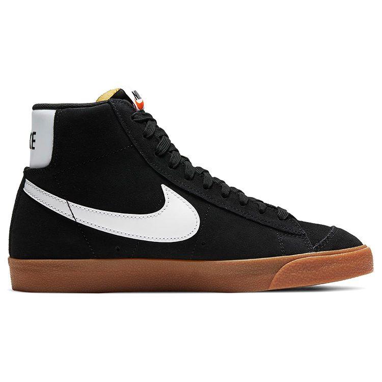 Nike Blazer Mid 77 Black White Gum Women's DB5461-001