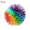 1 pièce 6 cm 9 cm Boules de Fil de Caoutchouc Colorées Jouets pour Enfants Anti-Stress Balle Élastique Jouets Nouveautés pour Enfants Jouet Boule en Caoutchouc Amusant