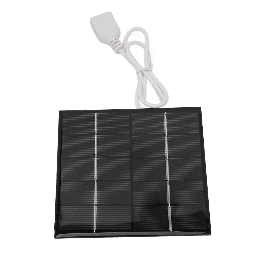 1.2W 5V Mini USB Solar Panel Portable Lightweight Polycrystalline Silicon Small Solar Panel for