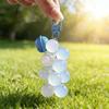 Color-Shifting Grape Key Chain UV-Sensitive UV Changing Pendant Beaded Bag Charm  Daily Accessory