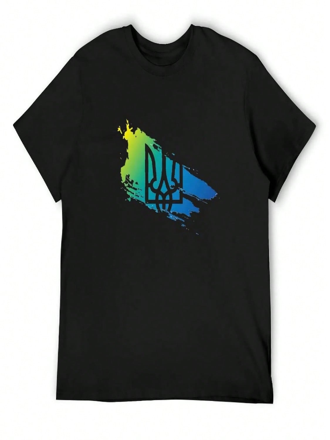 Breakthrough Tryzub T-Shirt Blacks Shirts Graphic Essential T Shirt unisexs Funny T Shirts S разноцветный
