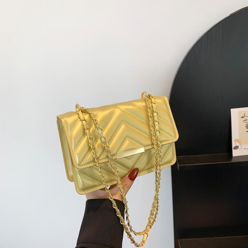 Fashionable Pu Leather Shoulder Bag For Women Trendy Street Style Crossbody Bag