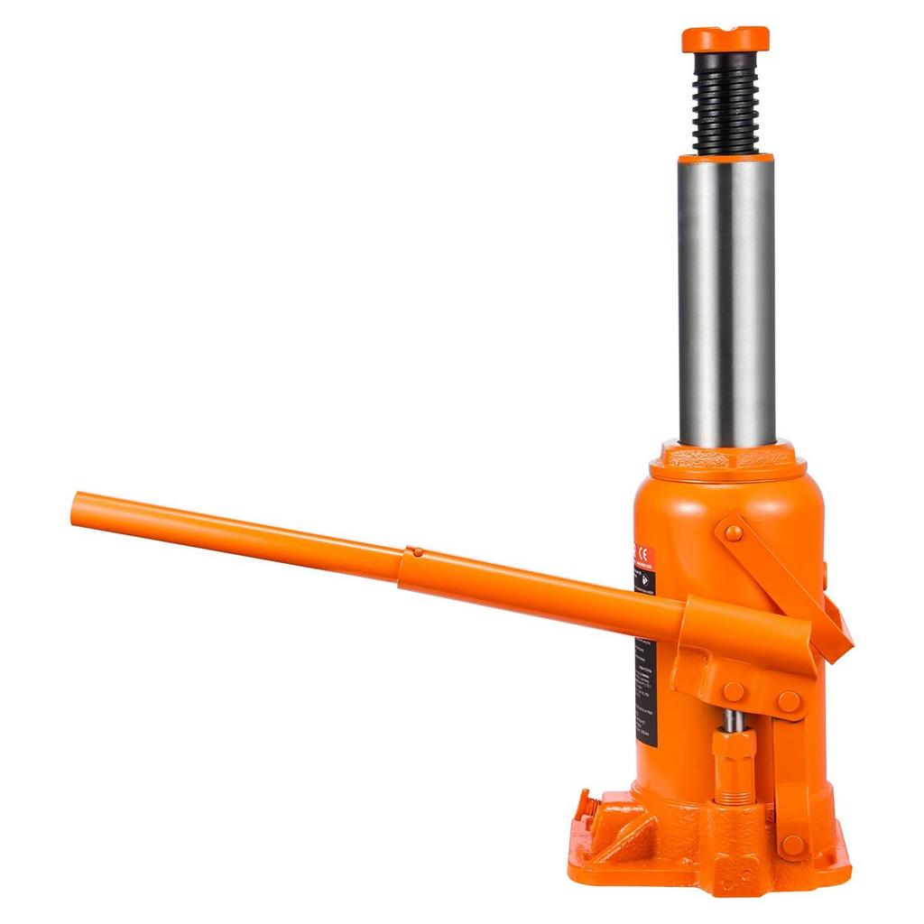 Hydraulic Bottle Jack, 20 Ton (44092 Lbs) Load Capacity, 225-435 Mm Lifting Range, Heavy Duty Welded Bottle Jack for Car, SUV, Pickup, Auto Repair,