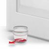 Transparent Silicone Door Stopper No Drill Non Slip Soft Door Buffer Pad for Home Office Rental Apartment Safety