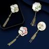 Ancient-style Plum Blossom Tassel Brooch, High-end and Upscale Decorative Accessory for A Fitted Cheongsam, Vintage Pin.