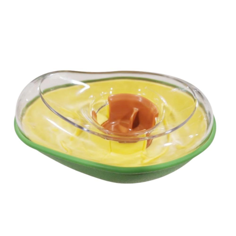 

Wear-resistant Avocado Dog Slow Feeder Spill Proof Dog Training Toy for Cats Dogs Avocado Bowl