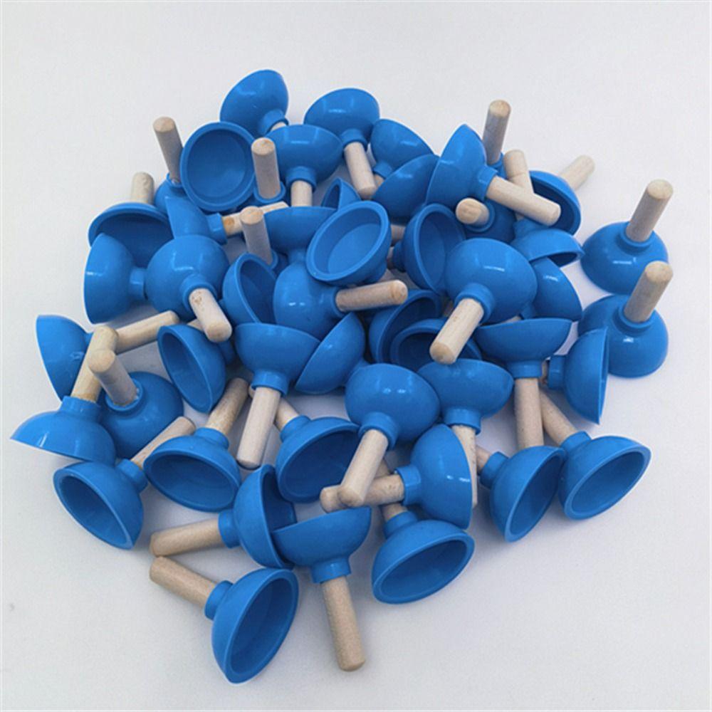 Close-Up Toilet Shape Phone Holder Mini Toilet Sucker Stand Tiny Plunger Magic  For Card