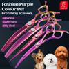 Set Kit Fenice de Înaltă Calitate 7.0/7.5 inch Roz Violet JP440C Foarfece Set Kit pentru Tuns Părul Câinilor Groomer tijeras