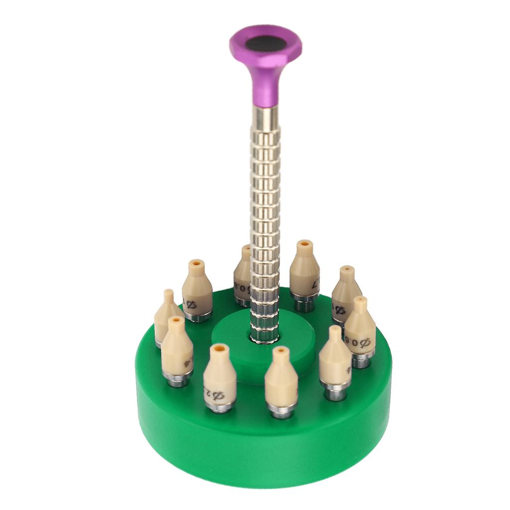 Watch Hands Fitting Tool 10 Sizes Setting Press Presser Setter Watch Needle Installation Tool for