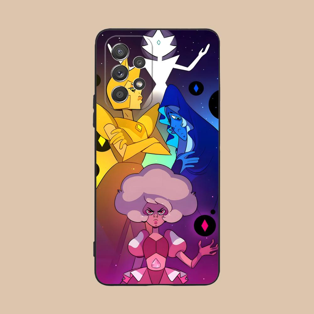 Steven Universe Mobile Phone Case for Samsung Galaxy M55 54 42 35 34 33 32 23 22 15 14 13 12 F55 5G Colour Protective Cellphones