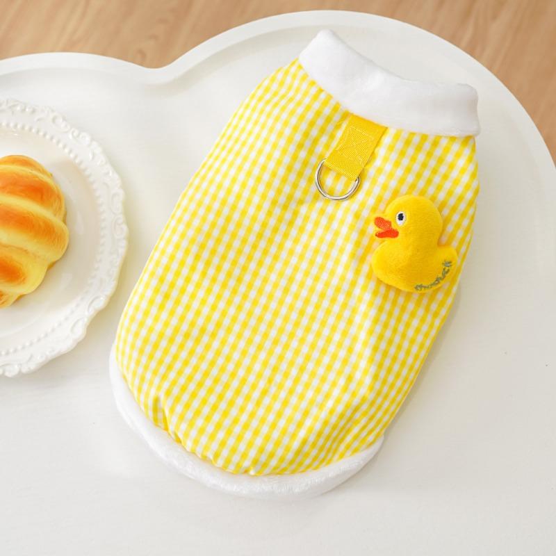 Autumn and Winter Pet Cat and Dog Clothes, Dog Supplies, Cat Hats, Teddy Bichon Frise