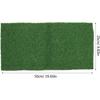 2pcs Aquarium Fake Turf Turtle Resting Basking Fake Grass, Plastic Simulation Grass Mat Container Terrarium Substrate Bedding Liner Fish Turtle Tank