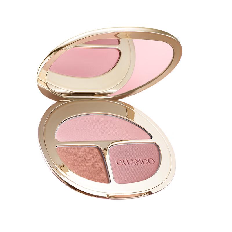 CHANDO Three-color Vitality Blush Palette