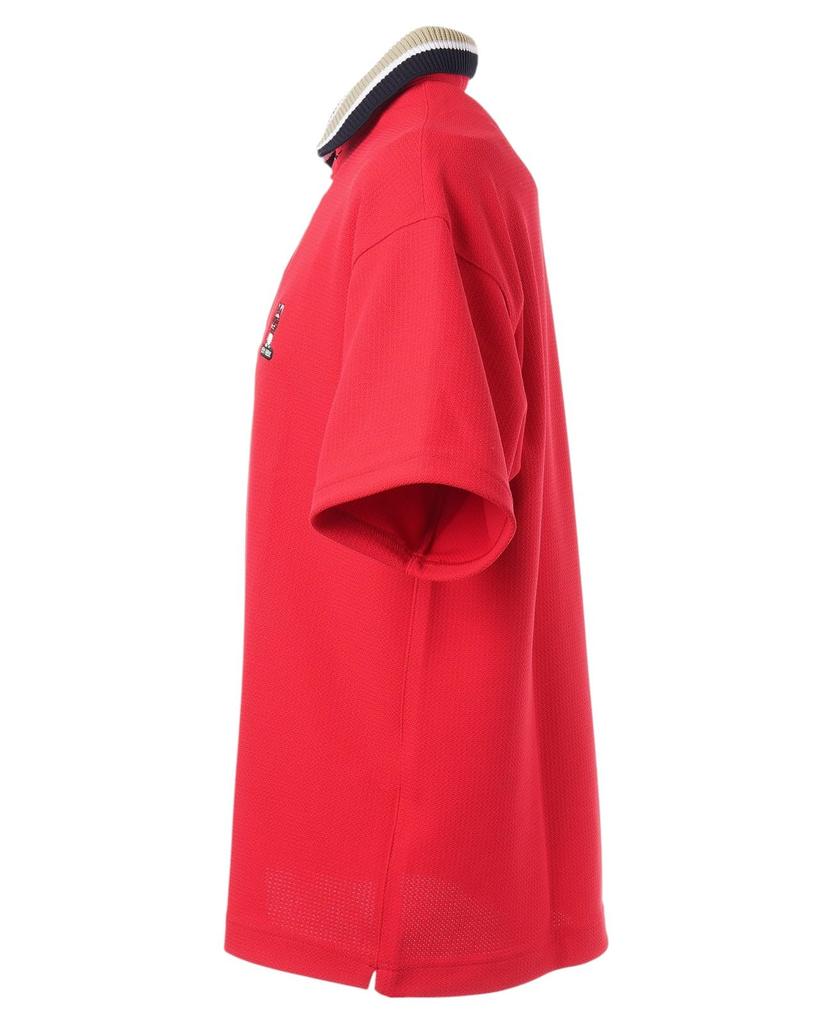 Master Bunny Short Sleeve Polo Shirt Golf 4 Men's (SWAGGY BUNNY) / / 758-5160303 100_Red [M]