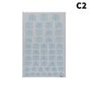 French Manicure Strip Nail Forms Fringe Tip Guides Sticker Diy Wavy Line Nail Art Tips Guides Stickers Stencil Decoration Tool
