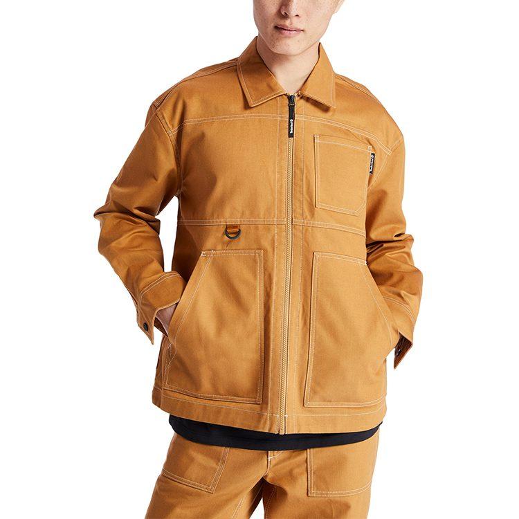 Timberland Jackets Men's Wheat Lapel Moderate Workwear A2ADD-P47