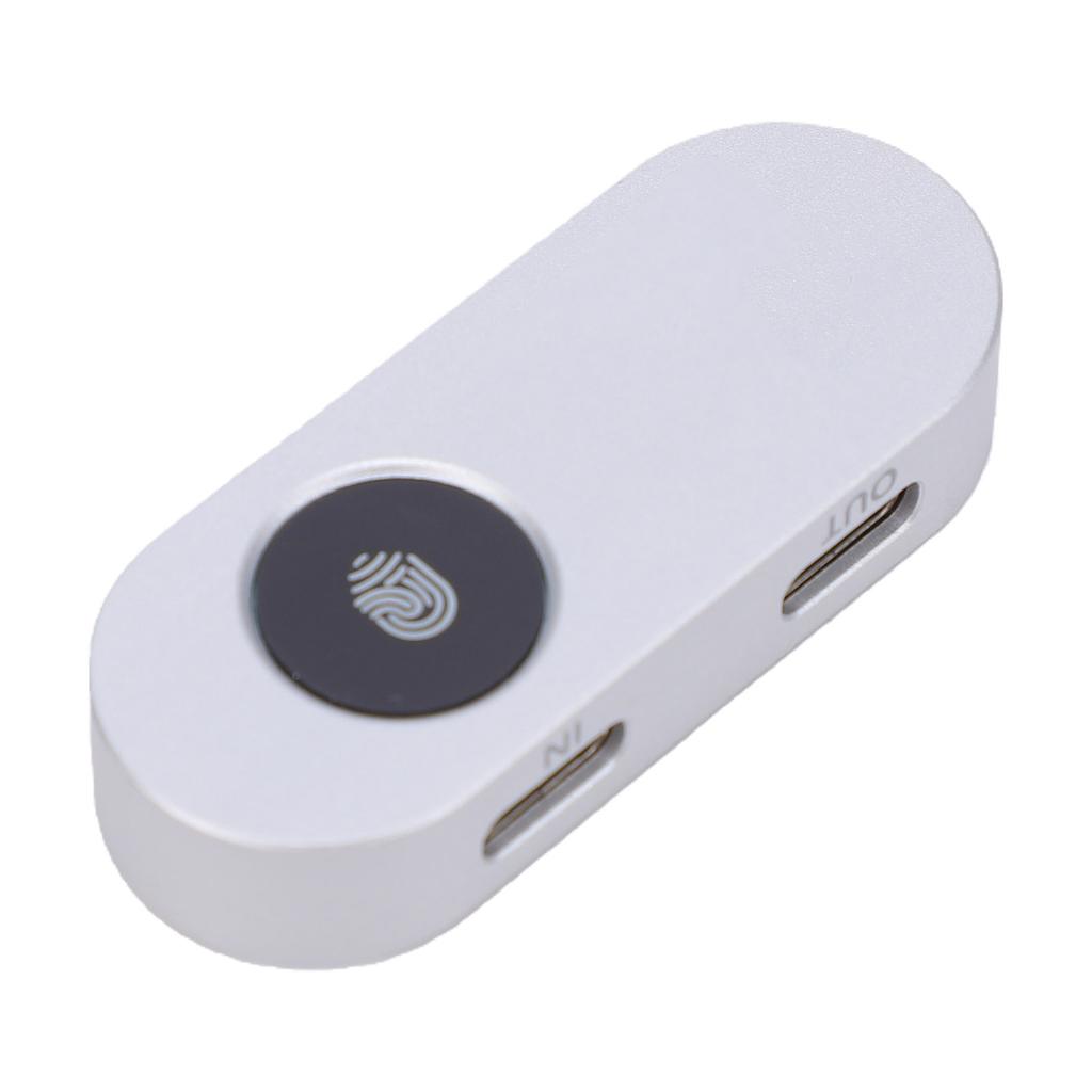 Desktop Fingerprint Reader Fast Login Aluminum Alloy Lightweight USB Fingerprint Reader
