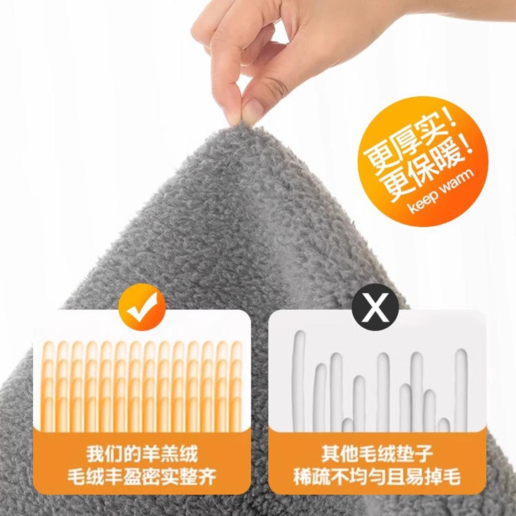 Lamb Plush Sofa Cushion Autumn And Winter  New Thickened Four-Season Universal Seat Cushion Non-Slip Cover Cover Cloth Towel