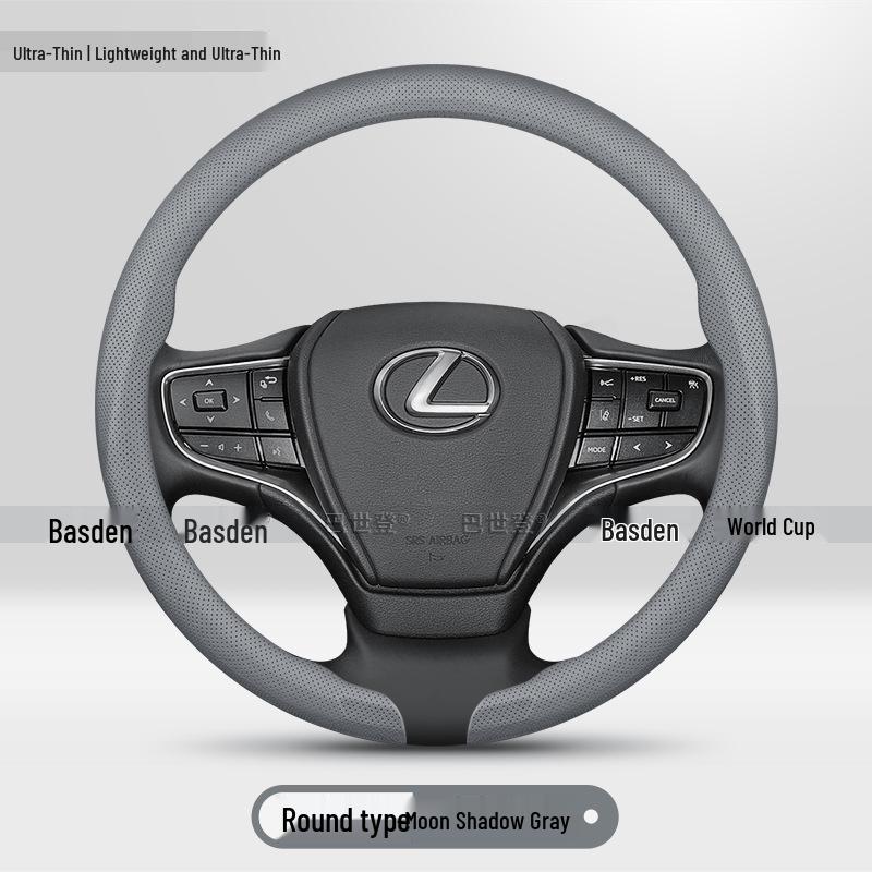 Lexus Steering Wheel Cover for LX700, ES200, NX260, RX300, UX, LS, GX, LM Models 38 cm