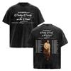Alex Warren Finding Family On The Road Tour 2025 Vintage Washed Oversized T-Shirt Pop Music Concert Unisex Streetwear T-shirt