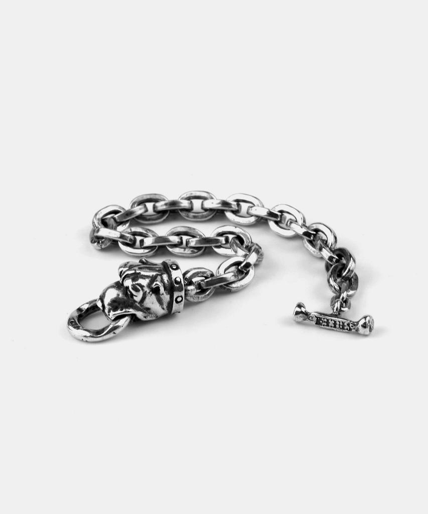 Sheen666 Crazy Dog Silver Bracelet / 578 Links