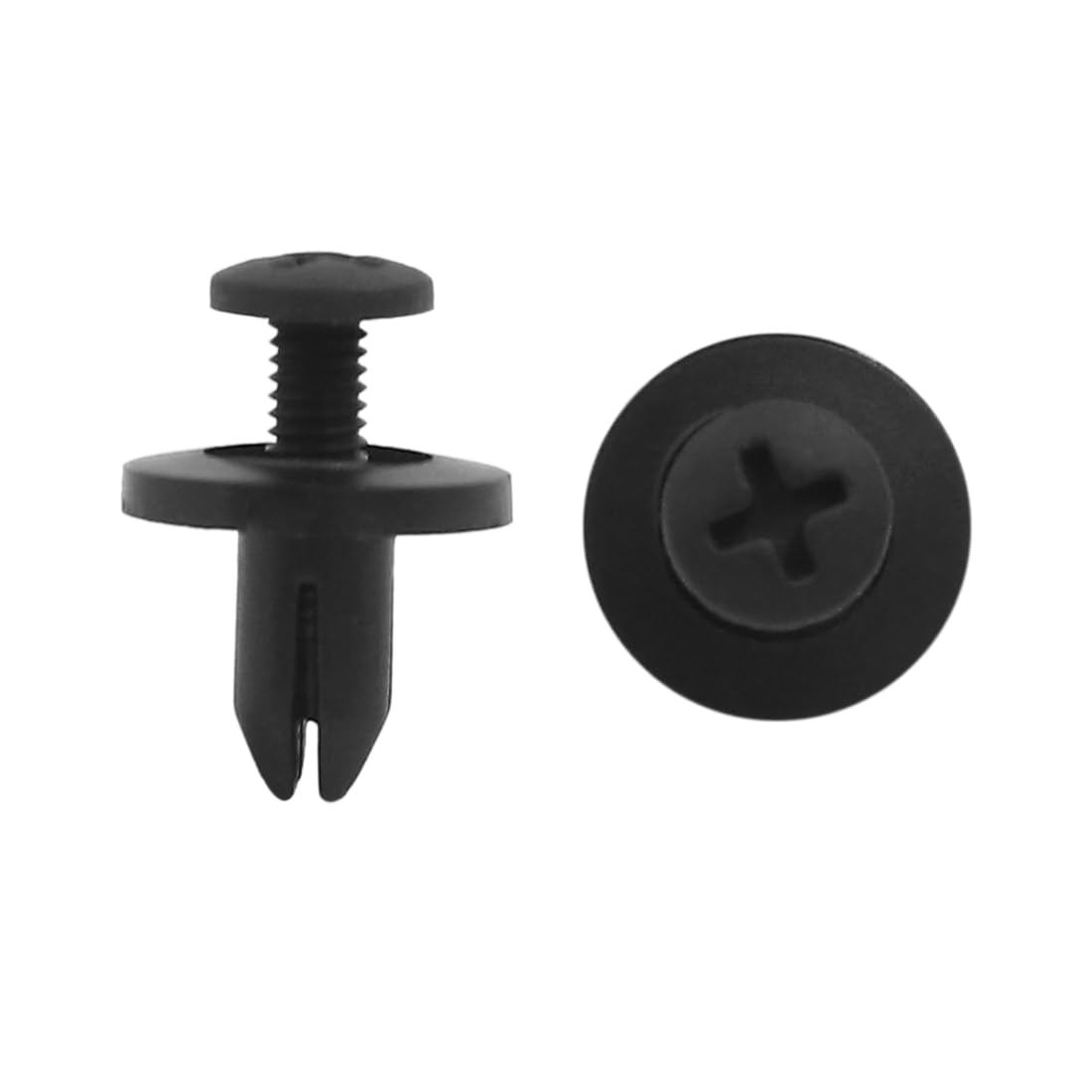 uxcell Clip/Rivet/Fastener Plastic Car Rivet 18 x 15mm Retainer Clip 18x15mm чёрный